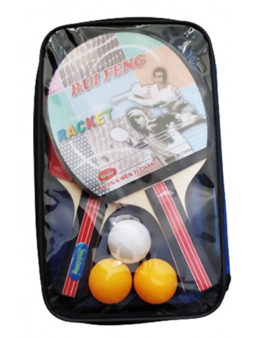 Set Paletas + Pelotas + Bolso de Ping Pong Gympro.cl