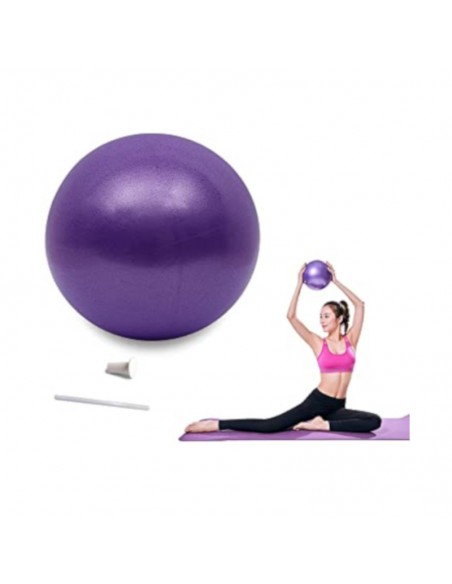 Balón de Yoga Pilates  25 cm vista uso practico gympro.cl