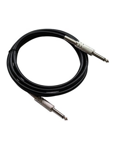 Cable Conectores Jack Mono Macho A Macho  6,35 mm
