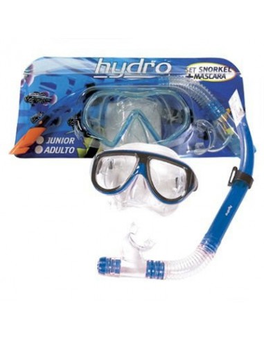 Set Máscara Buceo + Snorkel Adulto Hydro® Hydro