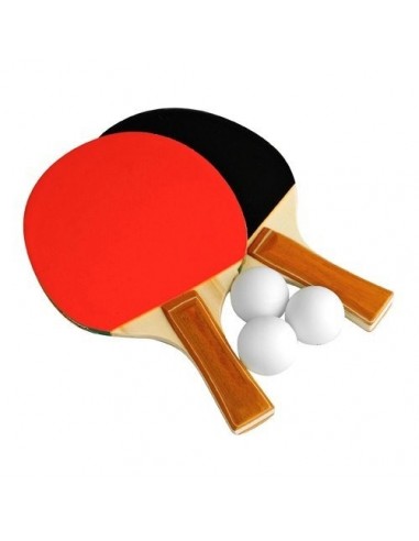 Set 2 Paletas + 3 Pelotas de Ping Pong
